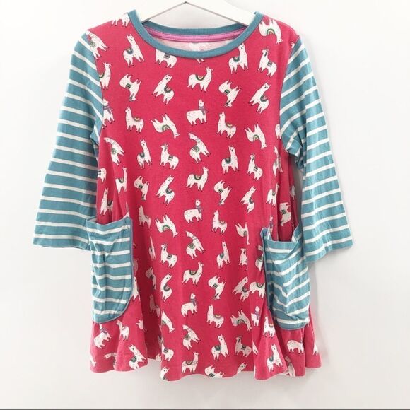Mini Boden Llama tunic with pockets - Kids 5-6Y - Picture 1 of 5
